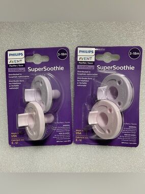Philips Avent Super Soothie Pacifier 3-18 Months 2 Pack